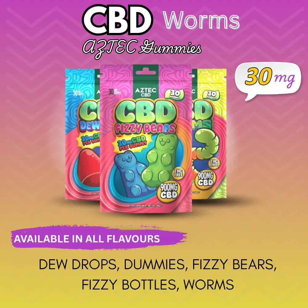 Aztec CBD 900mg Gummies (150g) image 0