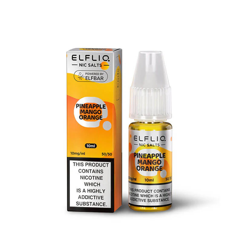 ElfLiq Nic Salts 20mg x10 Pineapple Mango Orange