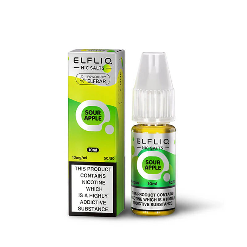 ElfLiq Nic Salt 10mg x10 Sour Apple