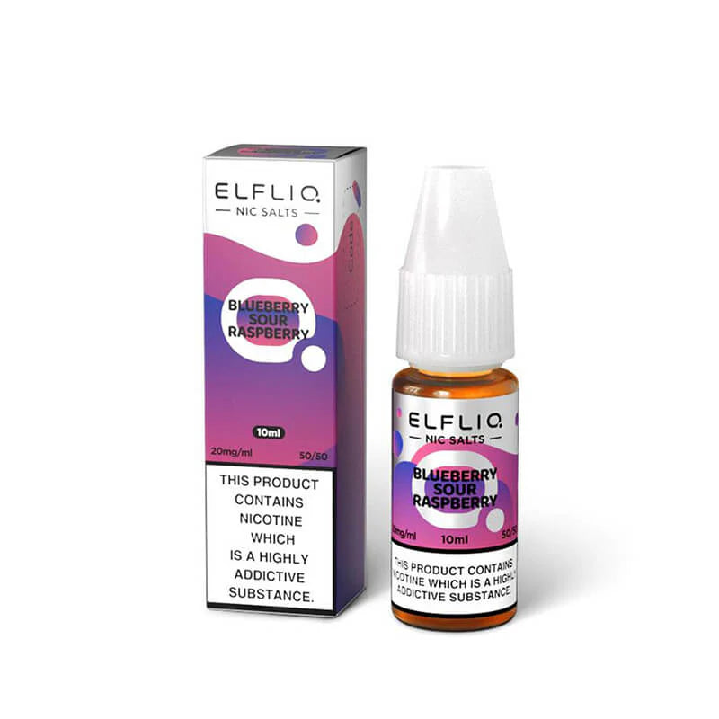 ElfLiq Nic Salts 20mg x10 Blueberry Sour Raspberry