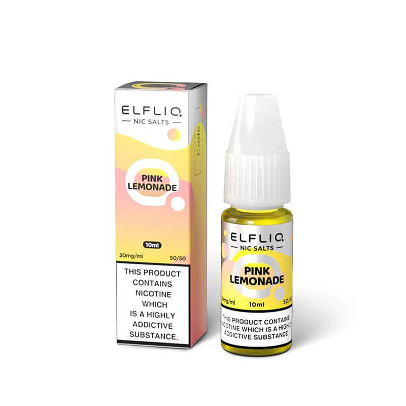 ElfLiq Nic Salts 20mg x10 Pink Lemonade