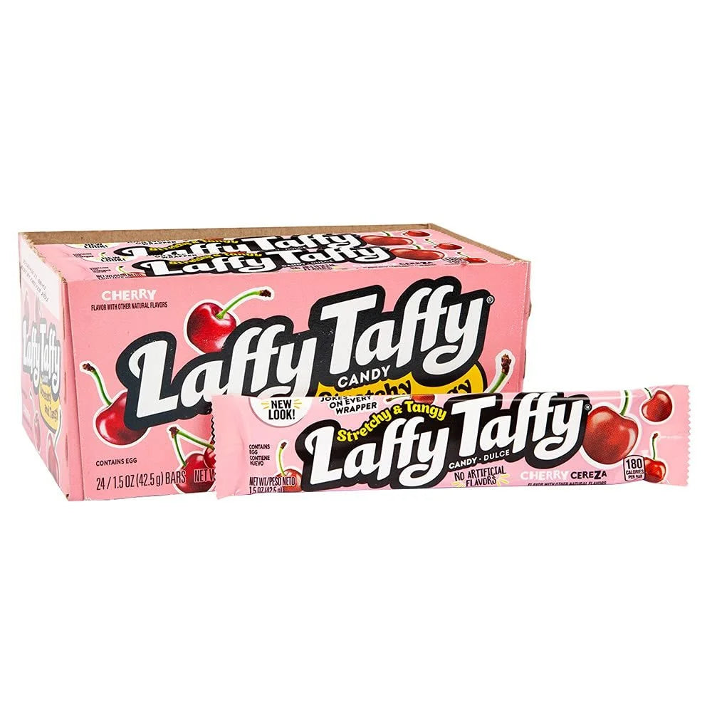 Laffy Taffy Candy Cherry x24