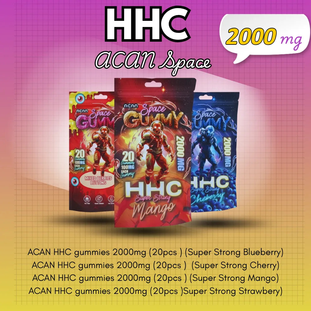 ACAN HHC gummies 2000mg (20pcs ) image 0
