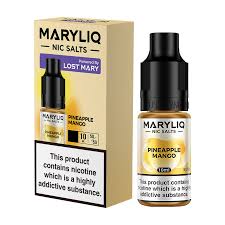 MaryLiq Nic Salts 20mg x10 Pineapple Mango