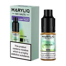 MaryLiq Nic Salts 20mg x10 Lime Rum