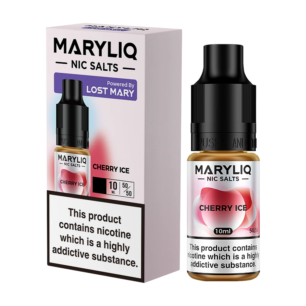 MaryLiq Nic Salts 20mg x10 Cherry Ice