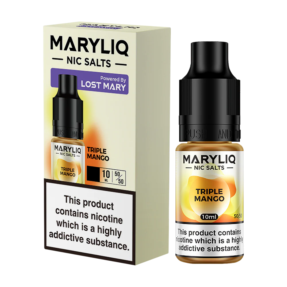 MaryLiq Nic Salts 20mg x10 Triple Mango