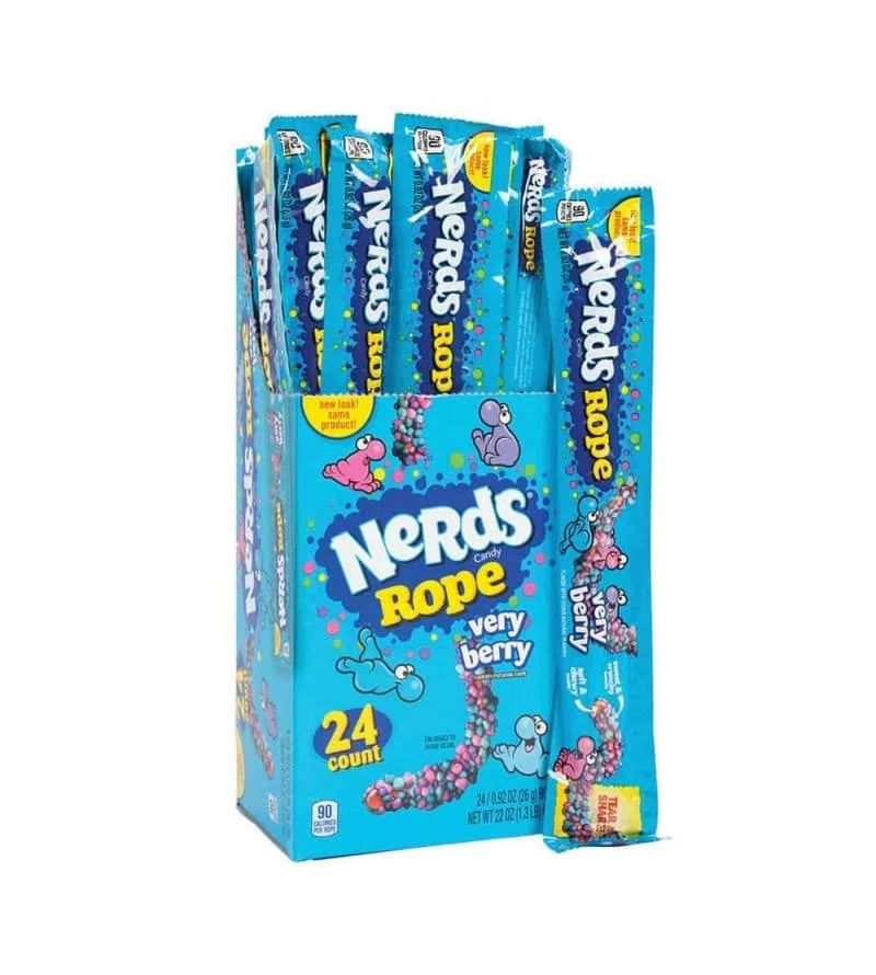 Nerds Rope Candy Very Berry x 26g x24