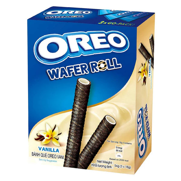 Oreo Wafer Roll Vanilla 45g x20