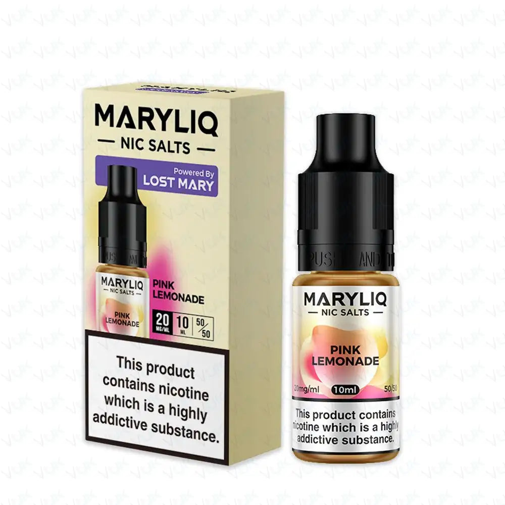 MaryLiq Nic Salts 20mg x10 Pink Lemonade