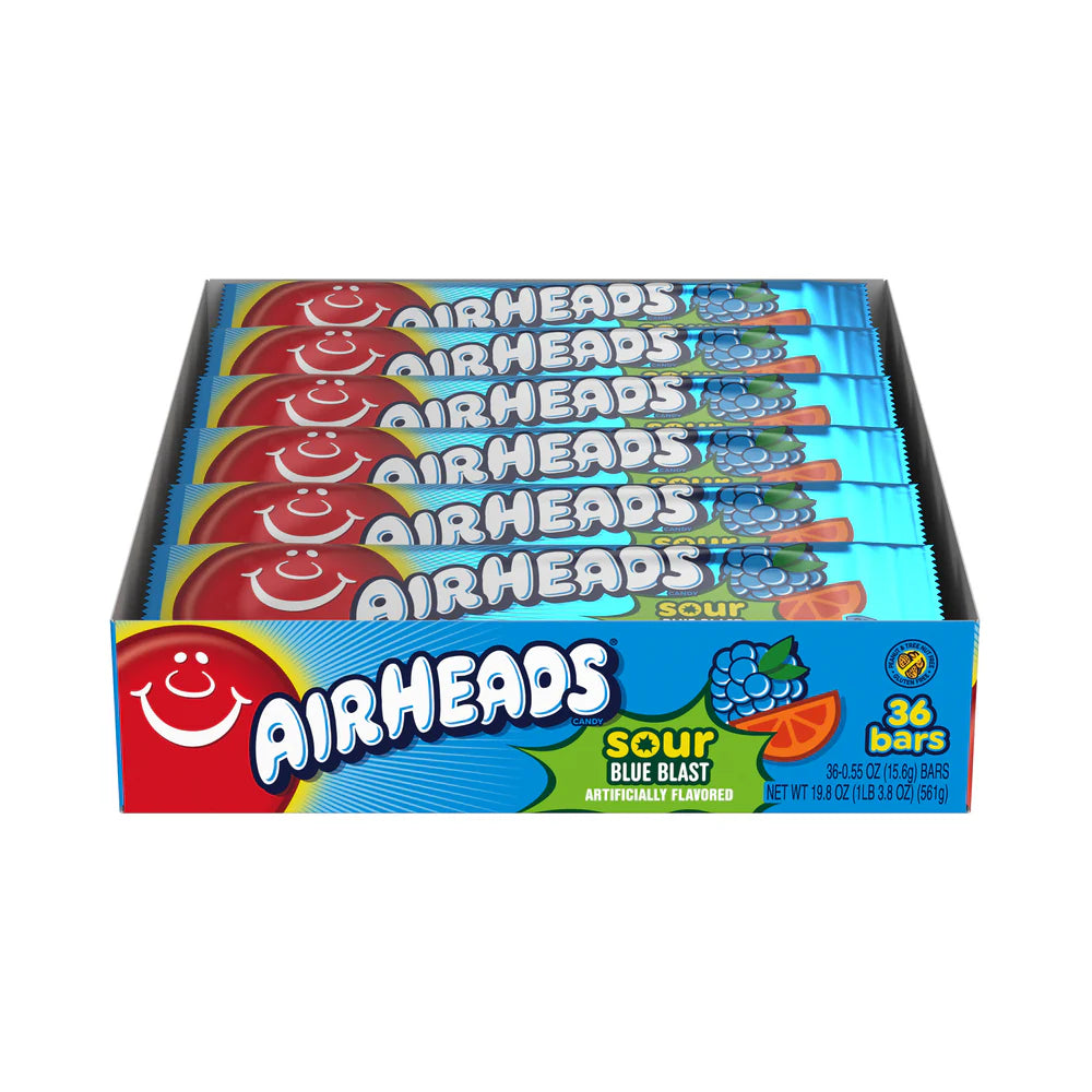 Air Heads Sour Blue Blast x36